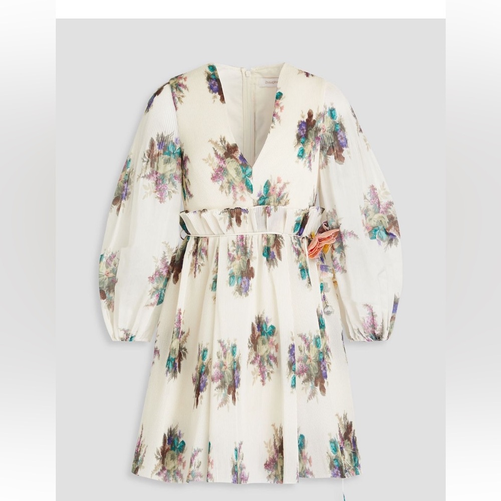 Zimmermann Pleated Mini dress